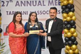 27th Annual Meeting of Tarwani & Associates concluded, Muskan Sharma got BCD and Lokesh Agrawal got Best Article Award, Raipur, Chhattisgarh, Khabargali