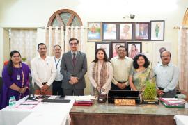 Chhattisgarh State Child Rights Protection Commission, Release of “Rakshak” curriculum, Commission Chairperson Dr. Varnika Sharma, Amity University Raipur Vice Chancellor Dr. Piyush Kant Pandey, Commission Secretary Prateek Khare, Raipur, Chhattisgarh, Khabargali