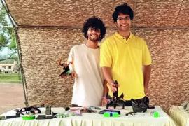 Two students made a bomb dropping drone in the hostel itself, got an order from the army after testing hindi news big news khabargali 