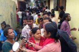 Ruckus over religious conversion in Raipur, fierce dispute between two parties Chhattisgarh News Raipur news hindi news big news khabargali 