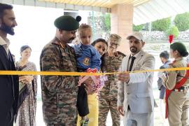 Adani Group built a modern auditorium for the Indian Army's Pinewood School in Poonch, Adani Group built a state-of-the-art auditorium and boundary wall at Pinewood School in Hamirpur, located near the Line of Control. The auditorium has a seating capacity of 510 people. Pinewood School is run by the BG Brigade Hamirpur Battalion of the Indian Army, Poonch, Jammu and Kashmir, Khabargali