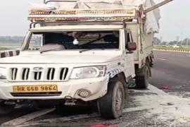 Horrific road accident on Haryana Expressway, five people died, more than ten injured hindi News latest News accident news khabargali 