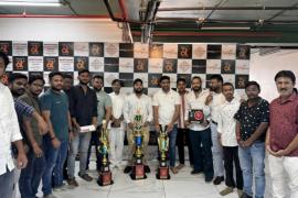 Tilokchand Bardia, Chairman, A.T. Jewellers, Nikesh Bardia, Director and Treasurer, Chamber of Commerce, Chhattisgarh and Nitin Bardia, Director, Raipur, Chhattisgarh, Khabargali