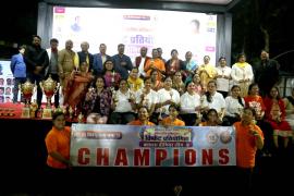 The state-level Kayastha Premier Cricket League Season 8 concluded. Team Akash KPL Junior, Team Jasmine, and Team Sunflower were declared joint winners in the KPL Women's Special category, and Bhanu Eleven Bhilai emerged as the winner of KPL - 8. Raipur, Chhattisgarh Kayastha Samaj, Khabargali.