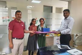 Shreya Singh OT, a student of Adani Vidya Mandir, Sarguja, has achieved success in the Sainik School Entrance Exam AISSEE 2026.  Ambikapur, Sarguja, Chhattisgarh, Khabargali