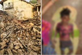 A dilapidated house collapses, resulting in the tragic death of a 10-year-old child. Bilaspur hindi news big news khabargali 