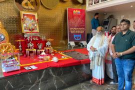 The slogan of 'Johar Jagannath' will echo again in Raipur, the grand court of Lord Jagannath will be decorated in AT Palace from July 9, special Mahaprasad will come from Puri, special reel competition on the 70th anniversary of Anopchand Tilokchand Jewellers, cash prizes will be given, AT Palace Kotwali Chowk, Raipur, Chairman of Jewellers Tilokchand Bardia Jewellers, Director Nikesh Bardia, Chhattisgarh, Khabargali