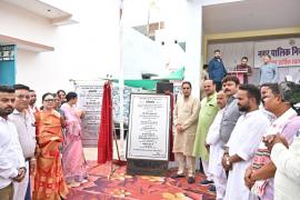 A new chapter of development in Raipur West, Shaheed Bhagat Singh ward gets a gift of ₹133.08 lakh, MLA and former cabinet minister Rajesh Munat performs ground breaking and inauguration of development works, expansion of drains, Anganwadi, community hall and public facilities will change the picture of the ward, Raipur, Chhattisgarh, Khabargali