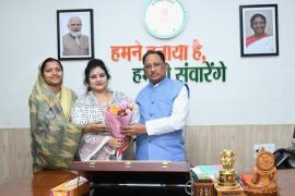 New wave of women empowerment in Chhattisgarh: Women Commission Chairperson Mamta Sahu held an important meeting with CM Vishnudev Sai, Women and Child Development Minister Smt. Laxmi Rajwade, Khabargali