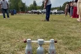 Woodball's grand event in Canada: The community fest held at Caledon East Park spread the magic of this unique sport!, Caledon, Woodball Association of Canada President Jagdeep Sachcha and Vice President Anurag Srivastava, Khabargali