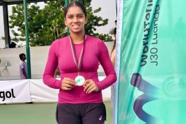 Tanishka Bhatnagar, ITF J30 Luanda, ITF World Tennis Tour Juniors, Raipur Tennis Player, AITA Ranking, International Tennis, Angola Tennis Tournament, Chhattisgarh Tennis Player, Daughter of Raipur, ITF Junior Tennis, AITA Under-18 Ranking, Khabargali