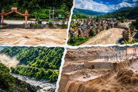 Massive devastation in Nepal due to floods; 160 dead and over 844 missing, Khabargali