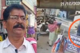 Bag full of cash stolen from farmer leader's motorcycle storage compartment in broad daylight; causes a stir hindi news dhamtari news khabargali 
