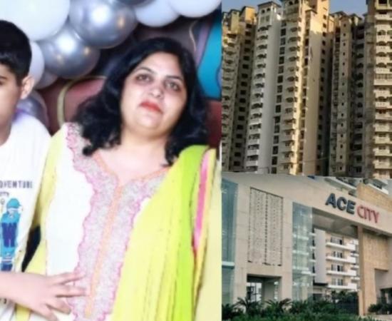 Mother and son committed suicide by jumping from the 13th floor, there was a stir in the whole society hindi news big News latest News khabargali 