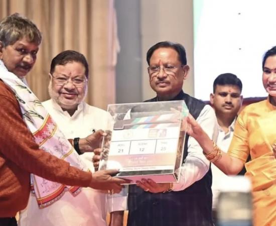 Rs. 150 crore sanctioned for the Chhattisgarh film city "Chitrotpala"... CM Sai praised films like Chhaihan Bhuiyan and Bhulan The Maze, Raipur, Chhattisgarh, Khabargali