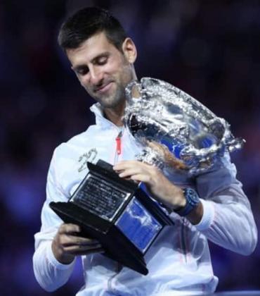 King of Melbourne, Novak Djokovic, won the Australian Open for the 10th time, created history, equaled Nadal's record of 22 Grand Slams, defeated Stefanos Tsitsipas of Serbia, Greece, Joker in the world of tennis,khabargali