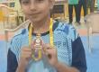 25th State Level Karate Championship: Dhanishtha Sahu of Raipur won bronze medal in Under-14 category, Coach Karate Instructor Gopal Kumar, Aastha Public School located in Kavita Nagar, Raipur, Chhattisgarh, Khabargali