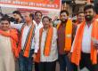 The charm of 'Modi Magic', Raipur BJP Business Cell celebrated victory on the huge victory in Bengal-Assam, distributed 'Jhalmuri' at Jaistambh Chowk, there was a lot of fireworks, State Coordinator Subhash Agarwal, Media Incharge Santosh Baid, Ramesh Singh Thakur, Cabinet Minister rank Sanjay Srivastava, Khabargali
