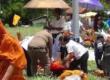 Horrific road accident in Thailand: 11-year-old boy drives truck into group of monks; 9 dead, 14 injured. Hindi news latest news khabargali 