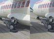 Major accident averted at Bilaspur Airport tire of flight from Prayagraj bursts during landing latest News hindi News khabargali 