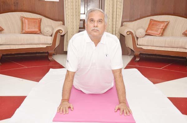 Yoga bhupesh baghel