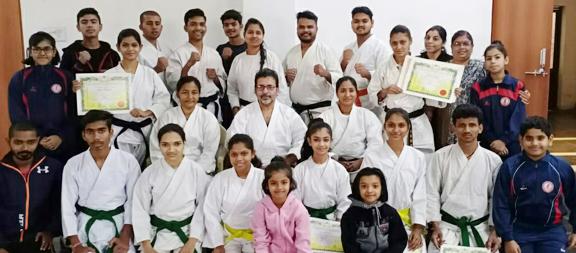 GG Karate - Belt Distribution at Doe & Martial Arts Academy