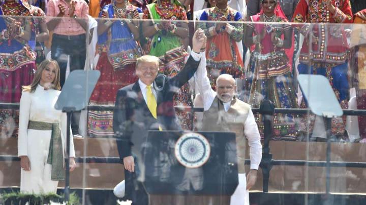 Khabargali, US, India, Ahmedabad, US President, Donald Trump, Melania Trump, Sabarmati Ashram, Motera Stadium, Namaste Trump