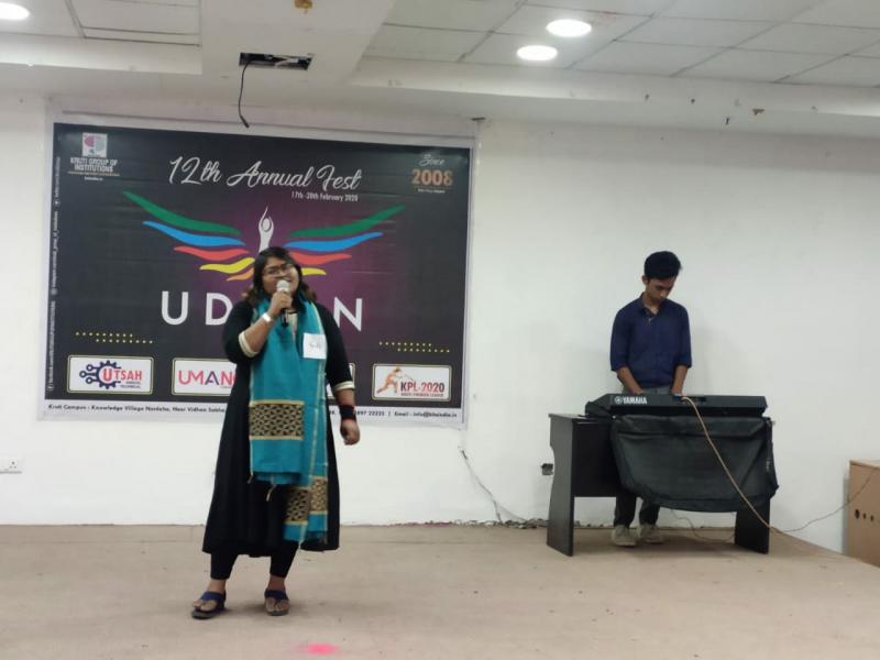 kriti group of institution, udaan 2020, khabargali