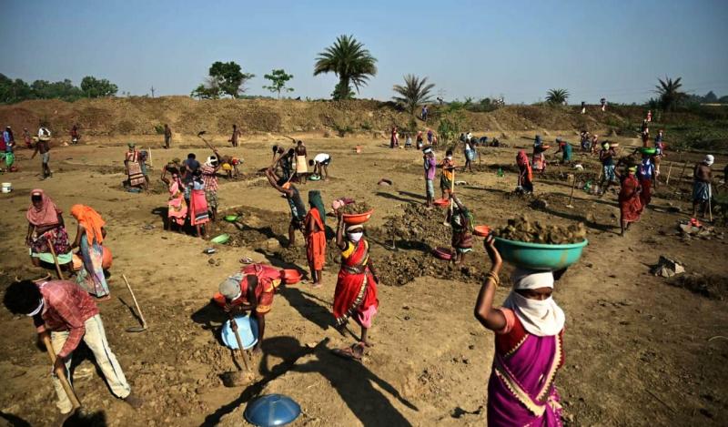 Manrega, bastar, chhattisgarh, khabargali