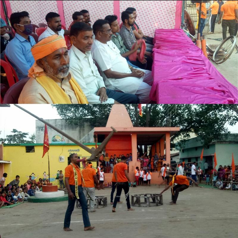 Raipur, Boriyakala Village, Deepawali, Akhara, Former MLA Nandkumar Sahu, Nande Bhaiya ,, Chhattisgarh Revolution Army, Khabargali