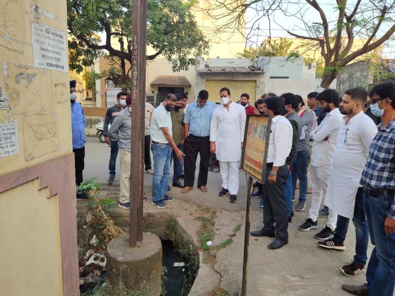 MLA and Parliamentary Secretary Vikas Upadhyay, MLA Tuhar Duar, Congress, Khamtarai, Khamtarai, Raipur, Khabargali