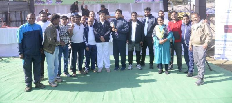 Raipur Press Club, Cricket Madai, Inaugural Match, Navbharat / Chronicle, Kingmaker, Thriller Match, Man of the Match, Winner Team, Sushil Aggarwal, Mayor Ejaz Dhebar, Journalism, Damu Ambedare, Shagufta Sheerin, Sanjay Shukla, Manoj Nayak, Sports Incharge , Vijay Mishra, Sameer Shukla, Ajay Saxena, Hitesh Mehta, Chandan Sahu, Deepak Singh, Praveen Pathak, Danish Anwar, Chandrashekhar Prasad, Sagar Fricar, Laxman Lekhwani, Lavender Sing Singhotra, Scorer, P Rama Rao Naidu, Akhtar Hussain, Khabargali