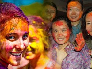 Holi, India, Pakistan, Bangladesh, Sri Lanka and Mauritius, Thailand, Germany, Peru, Germany, Hungary, Africa, Poland, Cambodia, USA, Italy, Rome, Greece, Spain, Japan, color, water, joy, news, khabargali