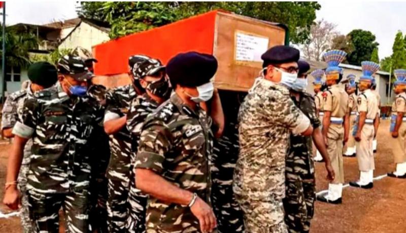 Naxal attack, Chhattisgarh, DRG, 22 jawans, Naxal operation, Bada Naxal attack, Maoists are taking the IED blast, security force personnel, DG Naxal Operation Ashok Juneja meeting. DIG Naxal, DIG OP Pal, Khabargali