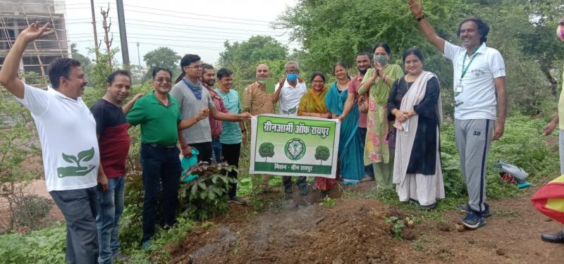 Green Army, Mission Green Raipur, People, Amitabh Dubey, Khabargali