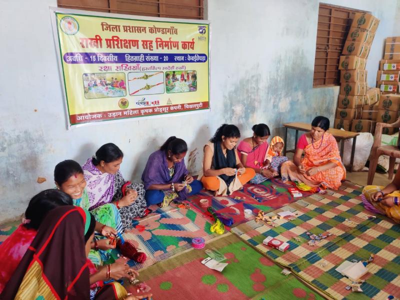 Dhokra Crafts, National Rural Livelihood Mission Bihan of Kondagaon District, Women Self-Help Group, Collector, Pushpendra Kumar Meena, Khabargali