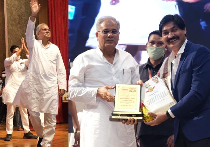 Rajiv Yuva Mitan Club, Akash Srishreemal, Akash Shukla, Neeranidhi Nandeha, Paralympic silver medalist Yogesh Kathuria, mountaineer Ms. Naina Singh Dhakad, mountaineer Mr. Chitrasen Sahu, singer Mr. Sahdev Dirdo, Chhattisgarhi film artist, Prakash Awasthi, Chhattisgarhi singer, Rishiraj Pandey, Chhattisgarhi Singer Ms. Aru Sahu, Famous Comedian, Shyam Rangeela, Artist, Kajal Shrivas, Khabargali