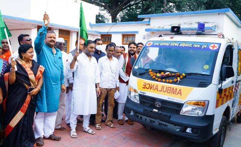 Public Health Engineering Minister Guru Rudrakumar, Ahiwara Community Health Center in Durg District, Kovid-19, Khabargali