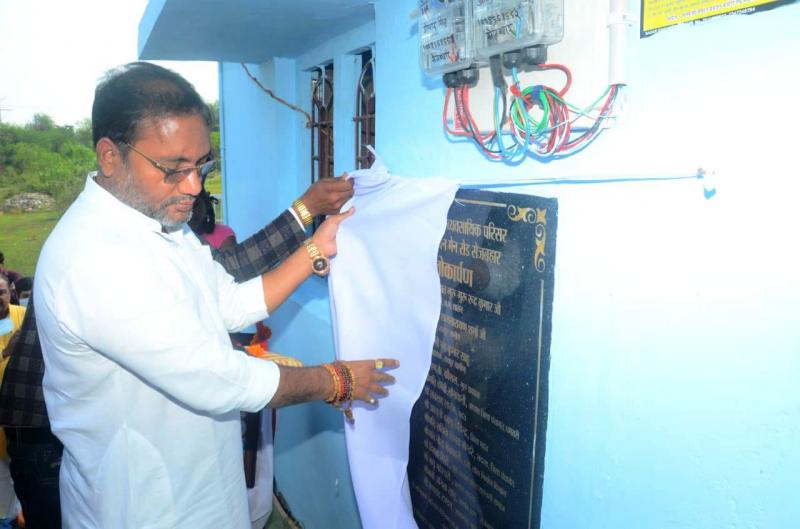 Public Health Engineering and Village Industries Minister Guru Rudra Kumar, Guru Ghasidas Business Complex at Sejbahar, Chhattisgarh, Khabargali