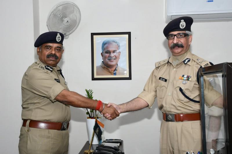 Director General of Police, Ashok Juneja, DM Awasthi, Netaji Subhash Chandra Bose State Police Academy Chandkhuri, Chhattisgarh, Khabargali