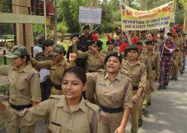 Alcohol Addiction Campaign, Bharat Mata Vahini Yojana, NCC, NSS Wing, P. Dayanand, Chhattisgarh, Khabargali