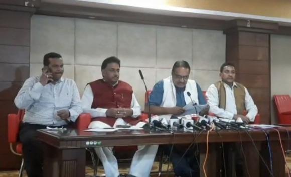 Mandi Fee, Bharatiya Janata Party Kisan Morcha, Sandeep Sharma, Poonam Chandrakar, Press Conference, Bhupesh Sarkar of Chhattisgarh, Anurag Agarwal, Ajay Sahu, Khabargali