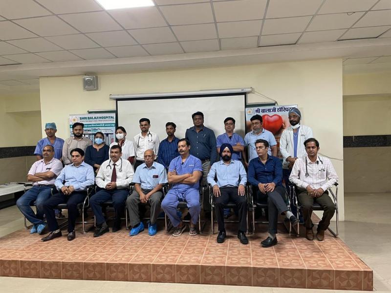 Shri Balaji Institute of Medical Science, Raipur, Corporate Sector, Dr. Devendra Nayak, state-of-the-art facility, Director Nitin Patel, Dr. Prafulla Agnihotri, Dr. Vivek Wadhwa, Dr. Kaku Singh Bhatia, Dr. Balwinder Singh Chugh, Dr. Gupta, Dr.  Deepak Jaiswal, Dr. Virendra Patel, Himanshu Sahu, Chhattisgarh, Khabargali