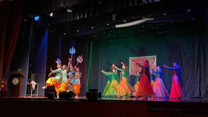 Ram Mahima, Navrang, Indira Kala Sangeet Vishwavidyalaya, Khairagarh, Amrit Festival of Independence, Vice Chancellor Padmashree Dr. Mokshada Mamta Chandrakar, Registrar Prof.  Dr.  I.D. Tiwari, Film Producer, Director Prem Chandrakar, Chhattisgarh, Khabargali