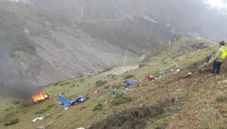 Rudraprayag, Kedarnath, Helicopter Crash, Accident, Pilot Died, Khabargali