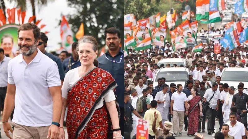 India Jodo Yatra, Karnataka's Mandya, Sonia Gandhi, Rahul Gandhi, DK Shivakumar, Leader of Opposition Siddaramaiah, Congress, Khabargali