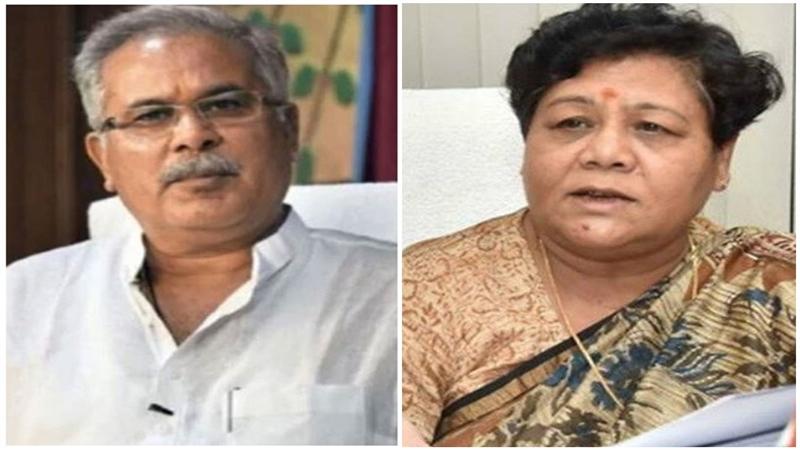 76 percent reservation in Chhattisgarh state, question and answer, clash between Raj Bhavan and Bhupesh government of the state regarding the bill, serious stand, Governor Anusuiya Uike, khabargali