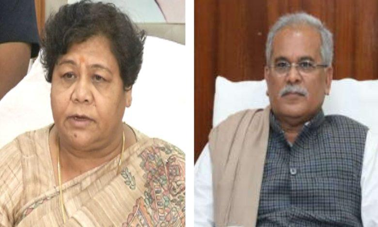 76 percent reservation in Chhattisgarh state, clash between Raj Bhavan and Bhupesh government of the state regarding the bill, serious stand, Governor Anusuiya Uike, khabargali