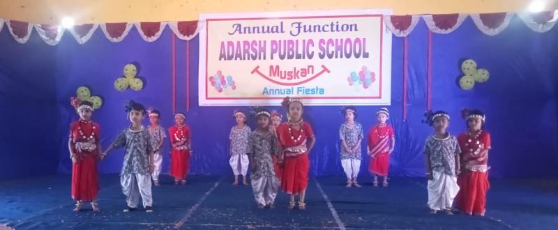 Adarsh ​​Public School, Raipur, Annual Festival, 'Muskan Annual Fiesta', Principal Mrs. Naina Bodhankar, Chhattisgarh, Khabargali