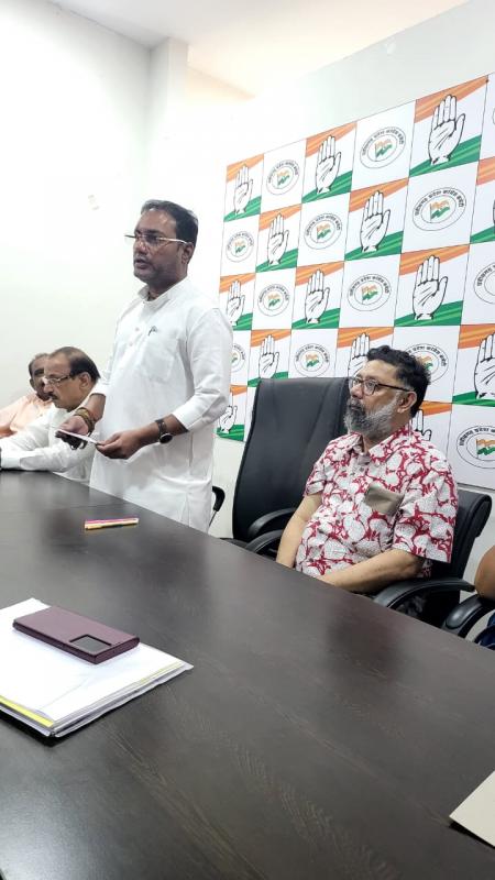 85th session of National Congress, Souvenir Committee, Chairman Guru Rudra Kumar, Ko. Chairman Rajendra Tiwari, Advisor to Chief Minister Ruchir Garg, Convenor Lakheshwar Baghel, Coordinator Ambika Singhdev, Ruchir Garg, Shailesh Nitin Trivedi, Chhattisgarh, Khabargali